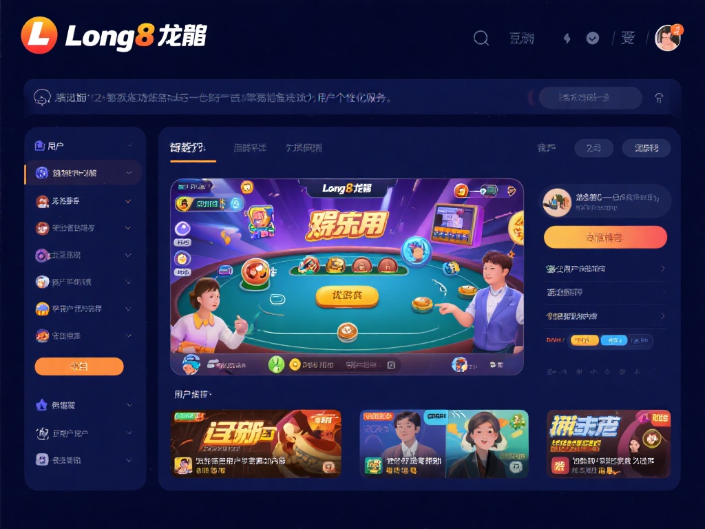 Long8龙8首页的娱乐功能是其核心亮点之一。从互